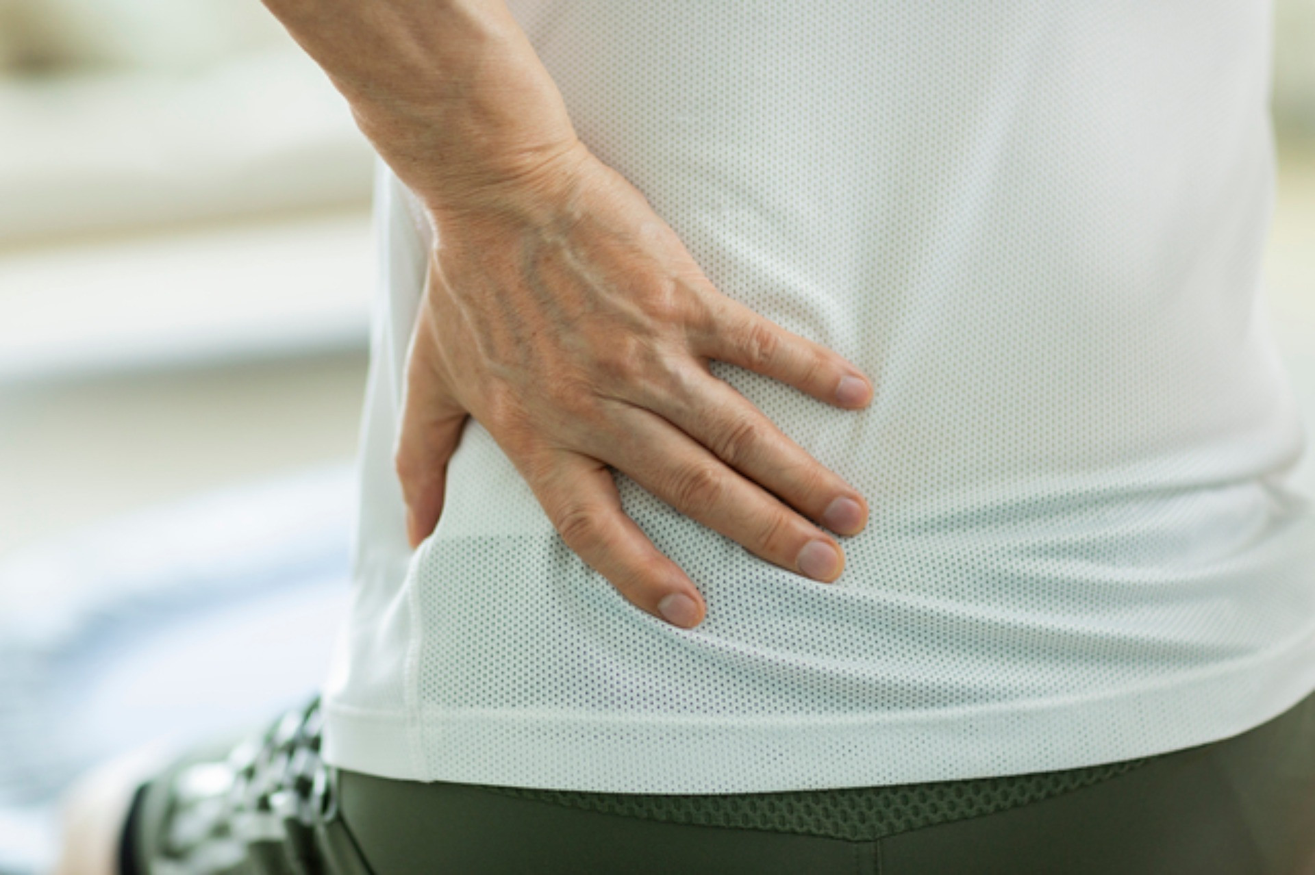 腰痛症　横浜市在住の男性